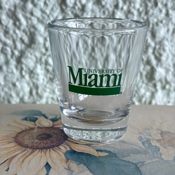 University of Miami Shot Glass - Picture 3 of 4